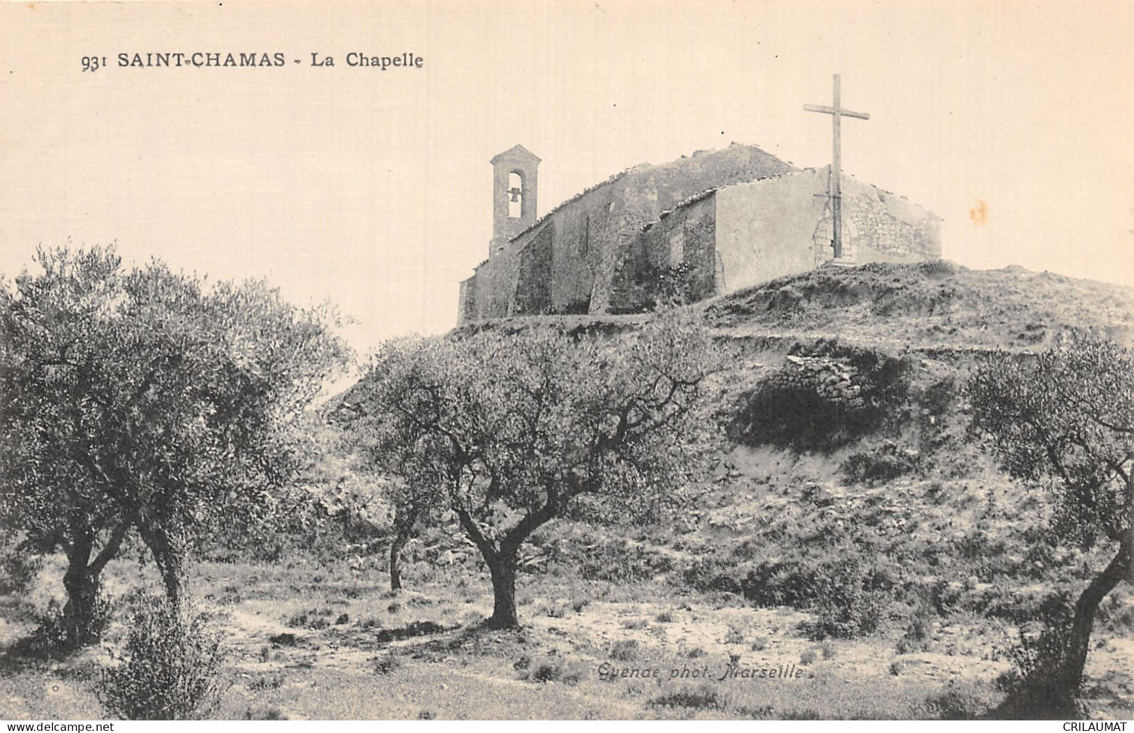 13-SAINT CHAMAS-N°LP5135-C/0183 - Autres & Non Classés