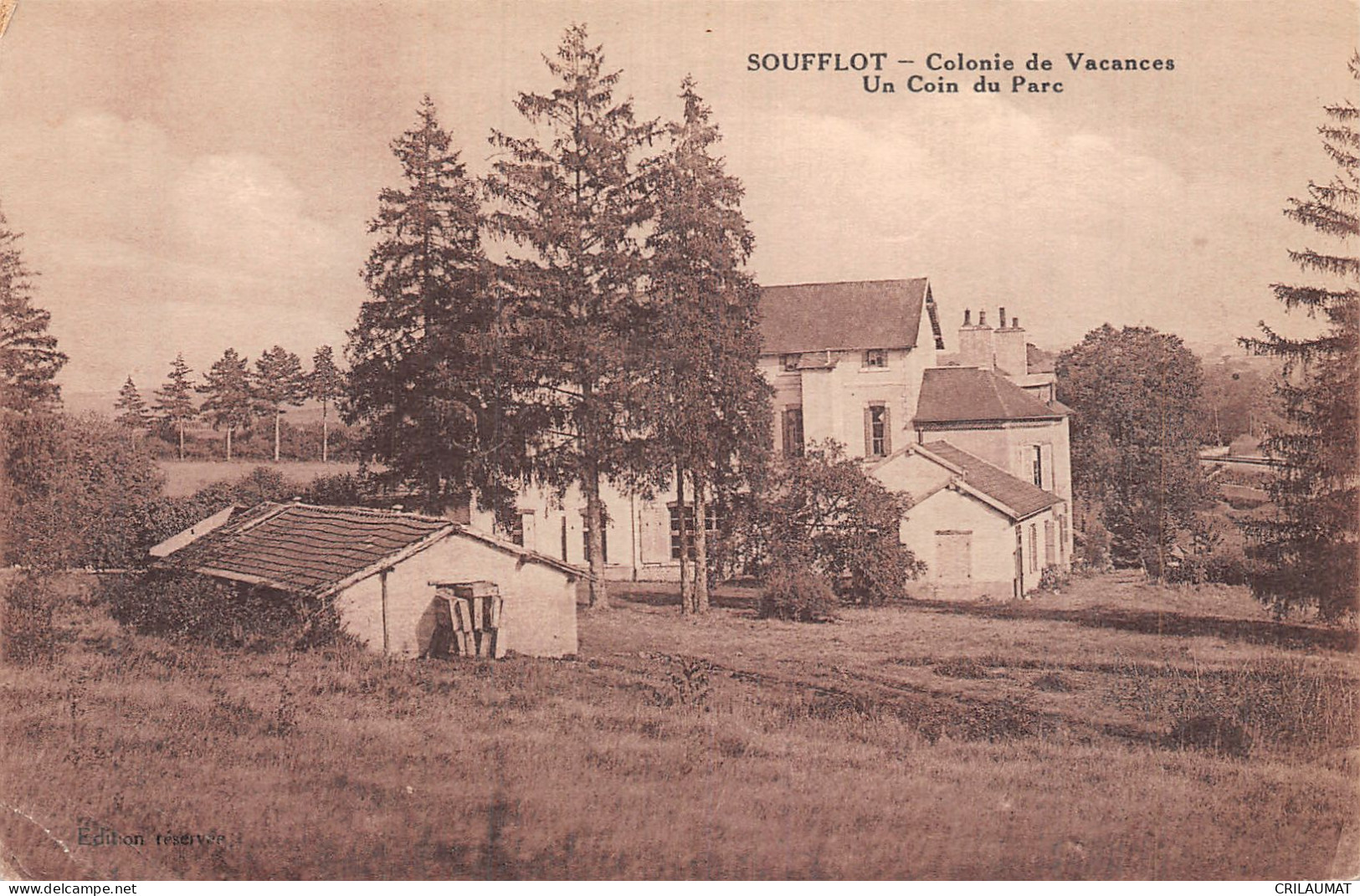 89-SOUFFLOT COLONIE DE VACANCES-N°LP5135-C/0071 - Otros & Sin Clasificación