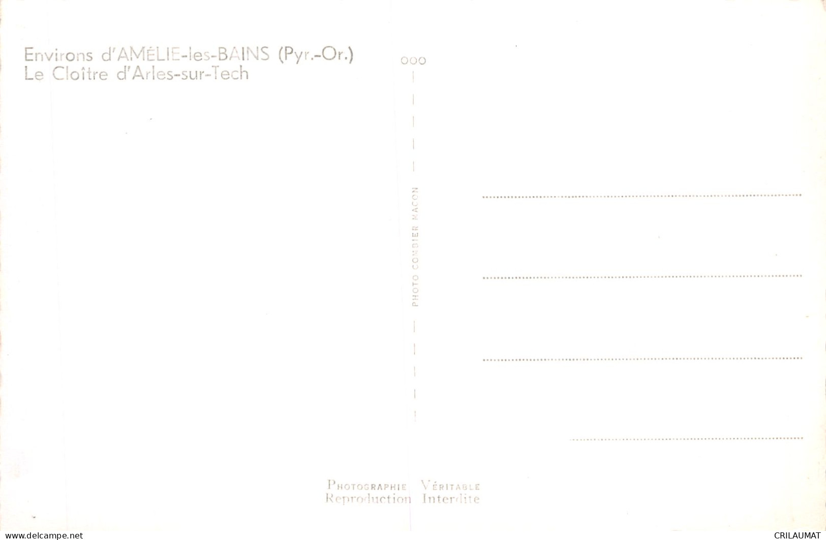 66-ARLES SUR TECH-N°LP5135-B/0361 - Other & Unclassified