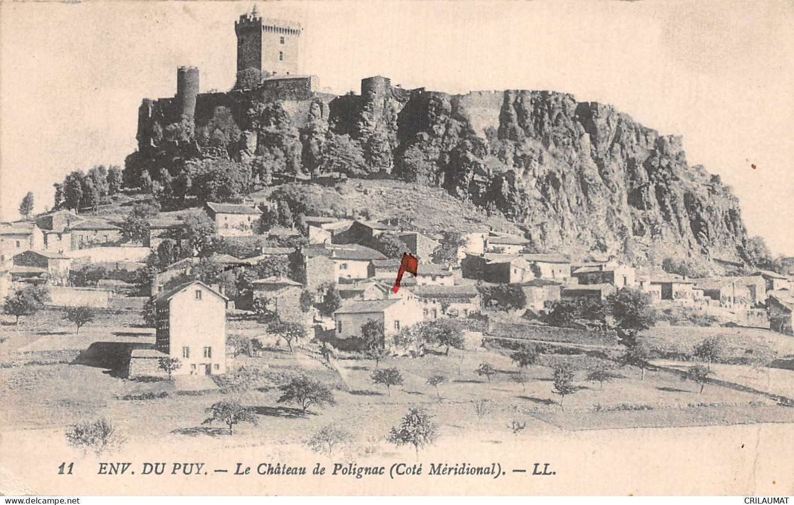 43-POLIGNAC LE CHÂTEAU-N°LP5135-B/0099 - Sonstige & Ohne Zuordnung