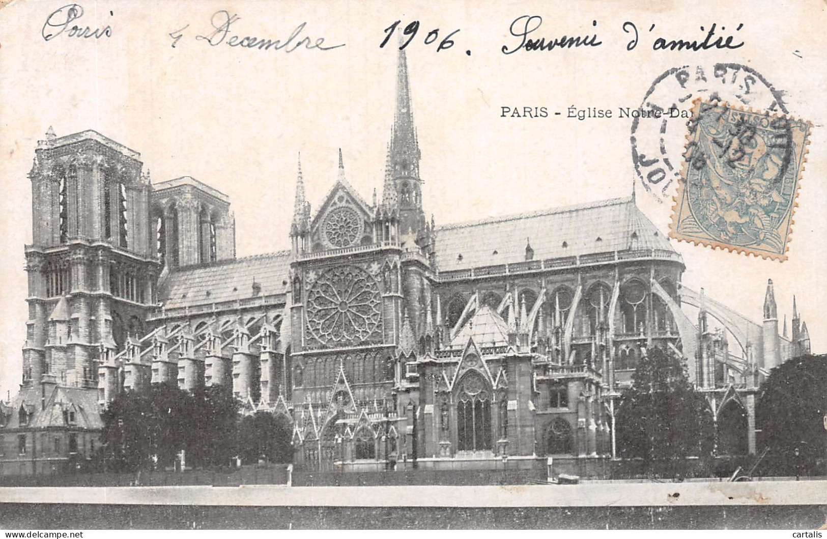 75-PARIS NOTRE DAME-N°4190-A/0091 - Notre-Dame De Paris