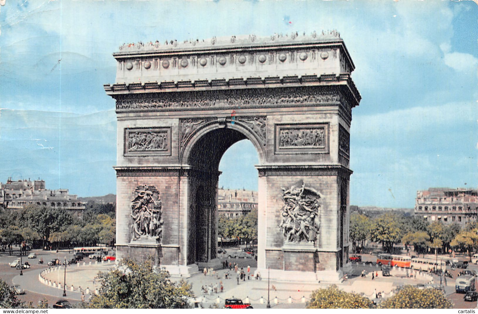 75-PARIS ARC DE TRIOMPHE -N°4190-A/0073 - Arc De Triomphe