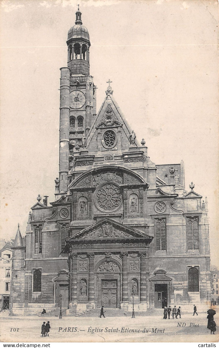 75-PARIS EGLISE SAINT ETIENNE DE MONT-N°4190-A/0071 - Kirchen