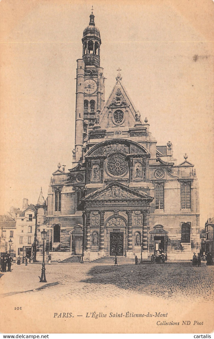 75-PARIS EGLISE SAINT ETIENNE DU MONT-N°4189-H/0367 - Kerken