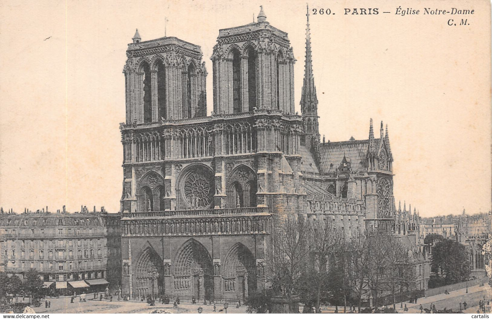 75-PARIS NOTRE DAME-N°4189-H/0253 - Notre-Dame De Paris