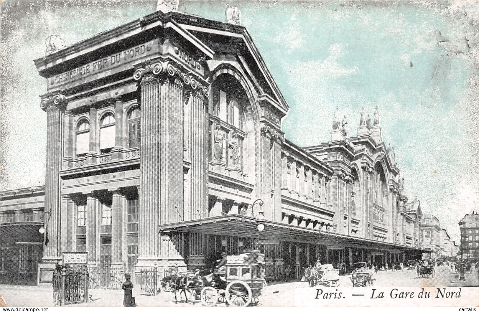 75-PARIS GARE DU NORD-N°4189-H/0205 - Métro Parisien, Gares