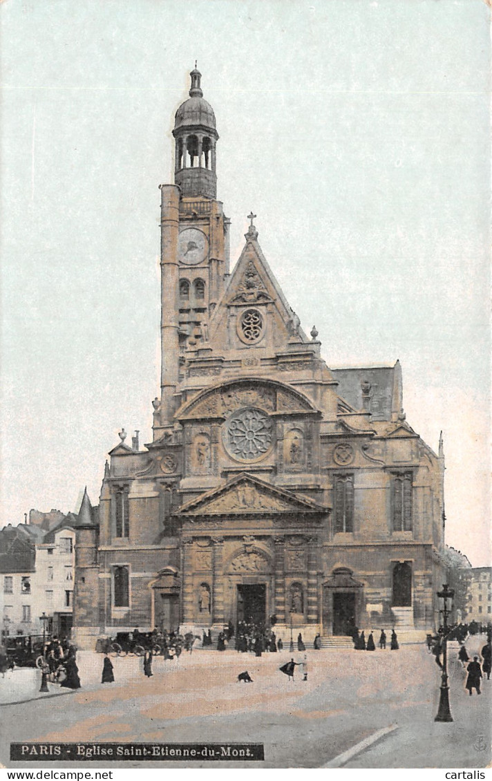 75-PARIS EGLISE SAIN T ETIENNE DU MONT-N°4189-H/0201 - Churches