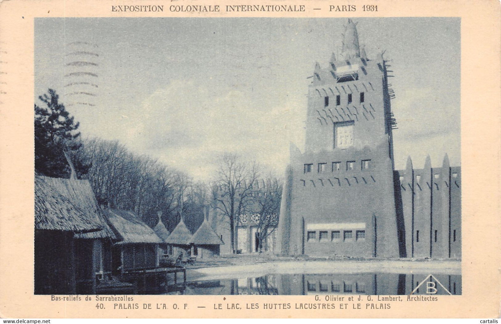 75-PARIS EXPO COLONIALE INTERNATIONALE PALAIS DE L A O F-N°4189-H/0125 - Tentoonstellingen