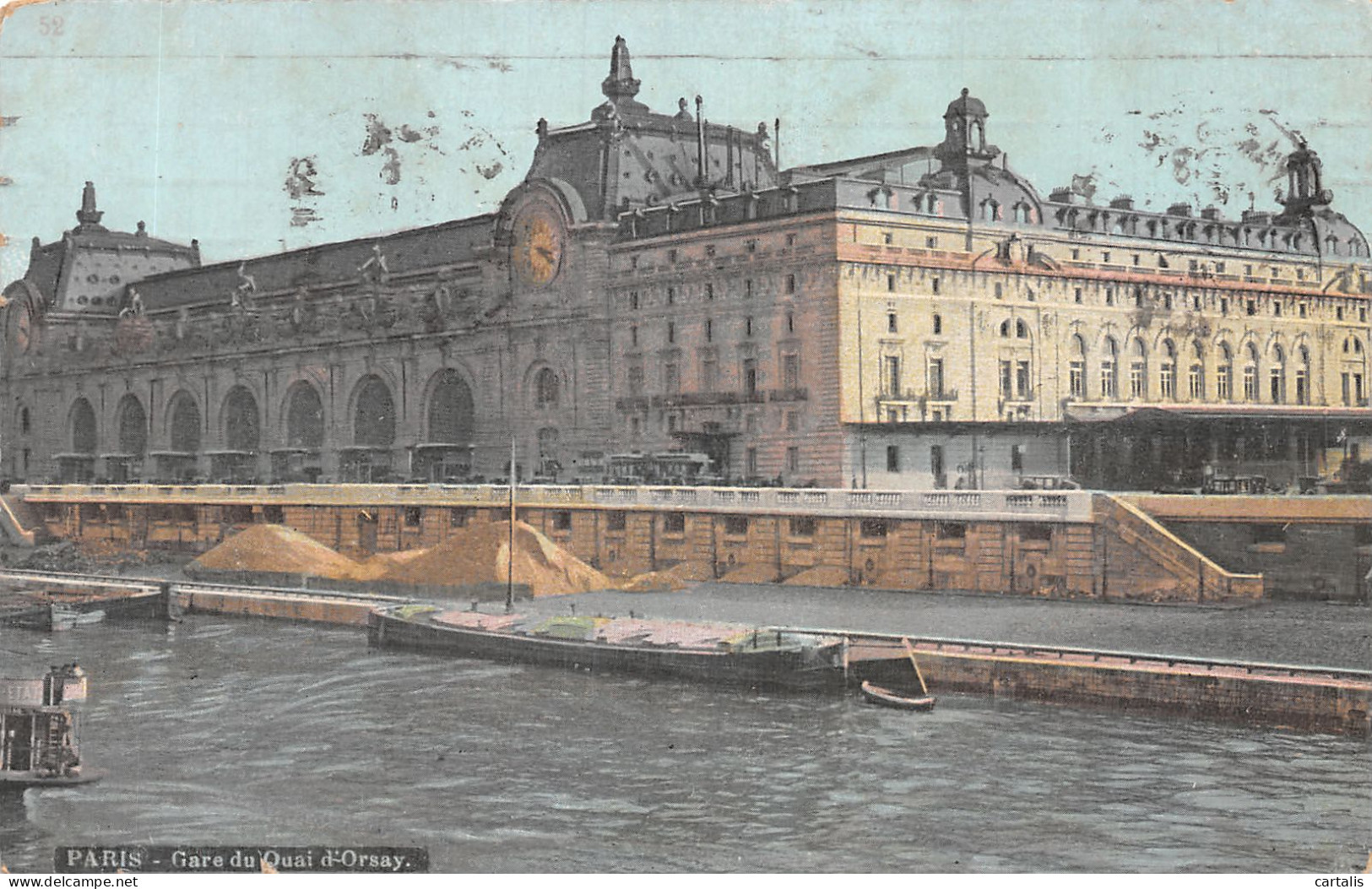 75-PARIS GARE DU QUAI D ORSAY-N°4189-H/0127 - Metro, Stations