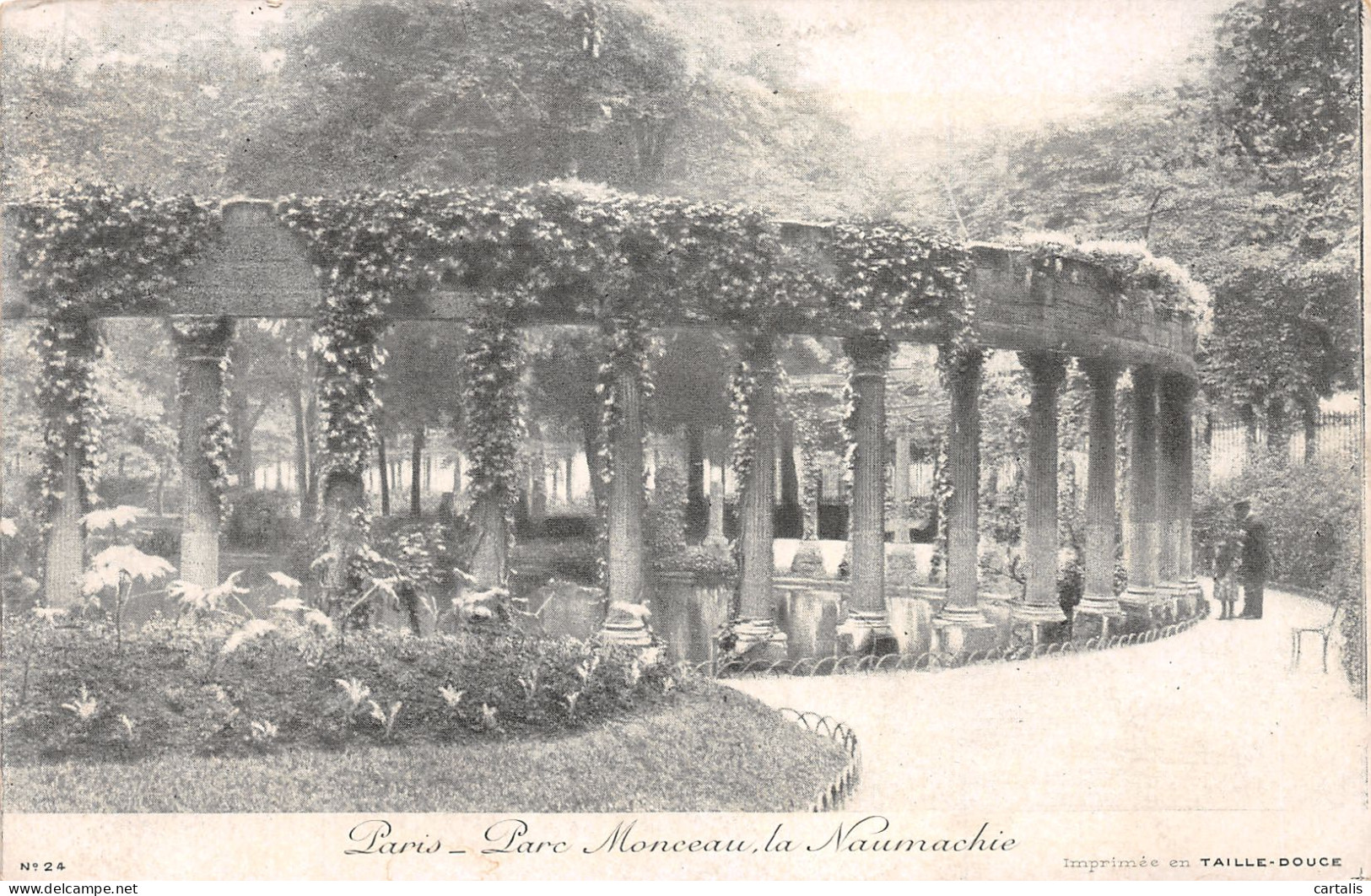 75-PARIS PARC MONCEAU-N°4189-H/0019 - Parks, Gardens