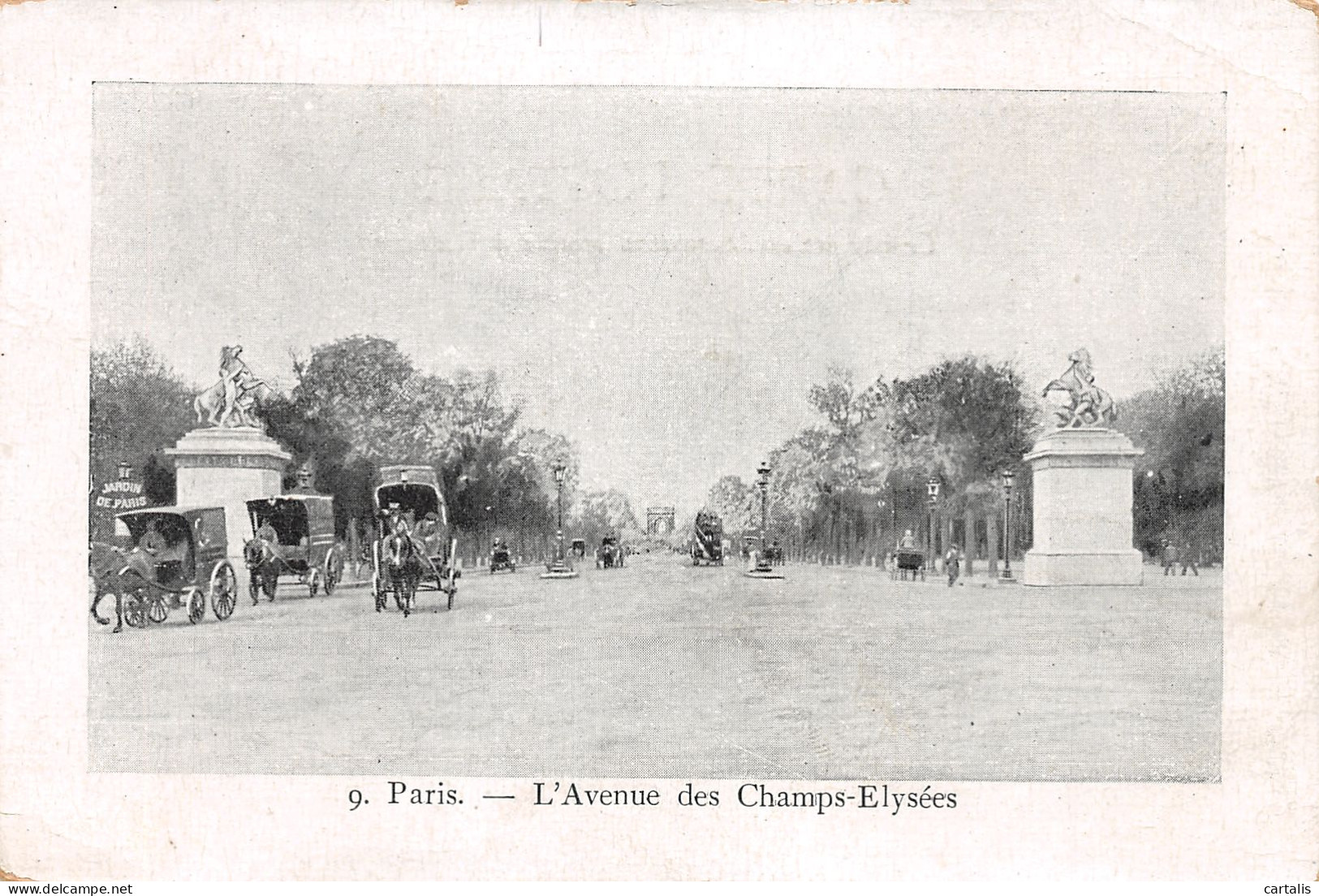 75-PARIS CHAMPS ELYSEES-N°4189-G/0369 - Champs-Elysées