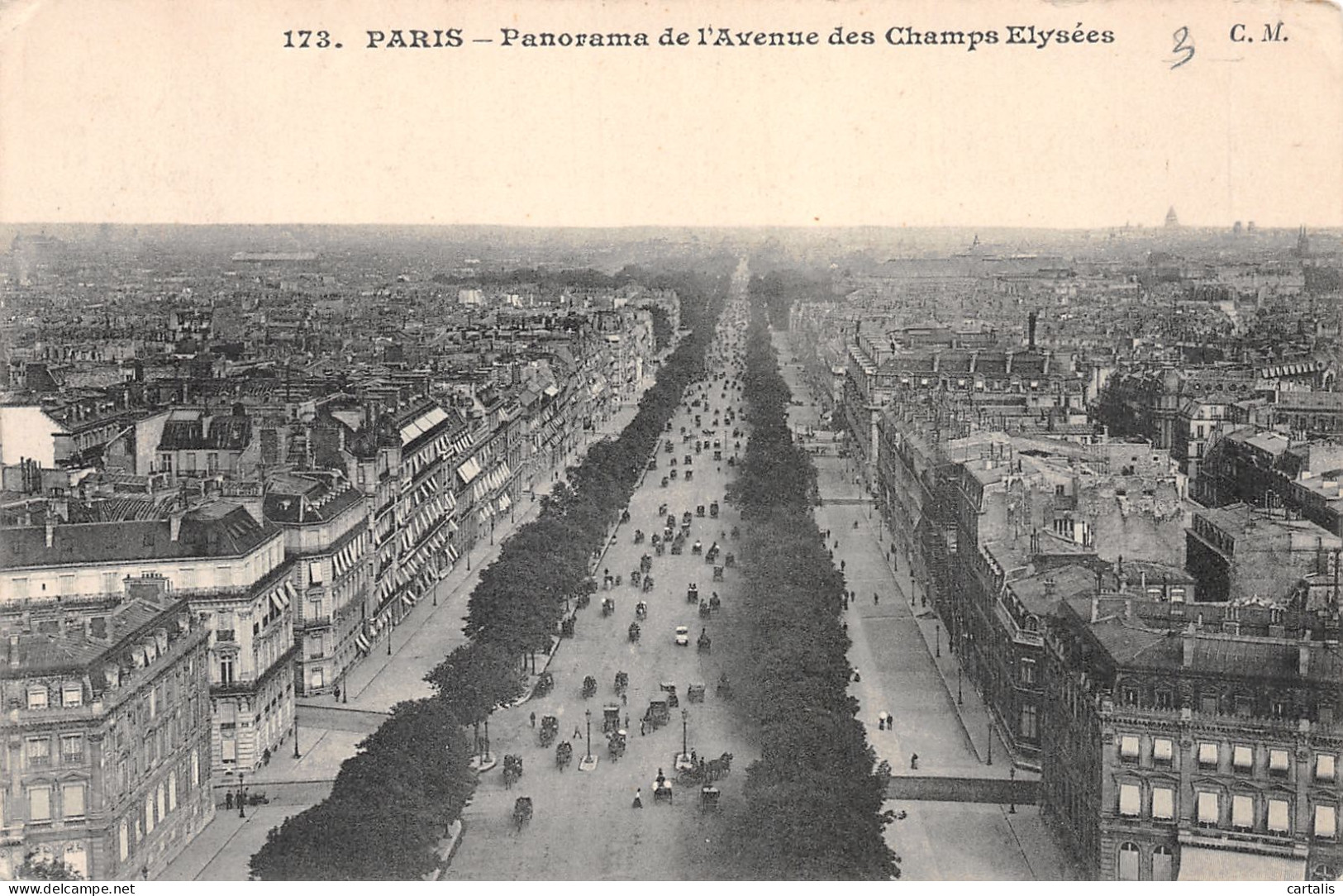 75-PARIS CHAMPS ELYSEES-N°4189-G/0371 - Champs-Elysées