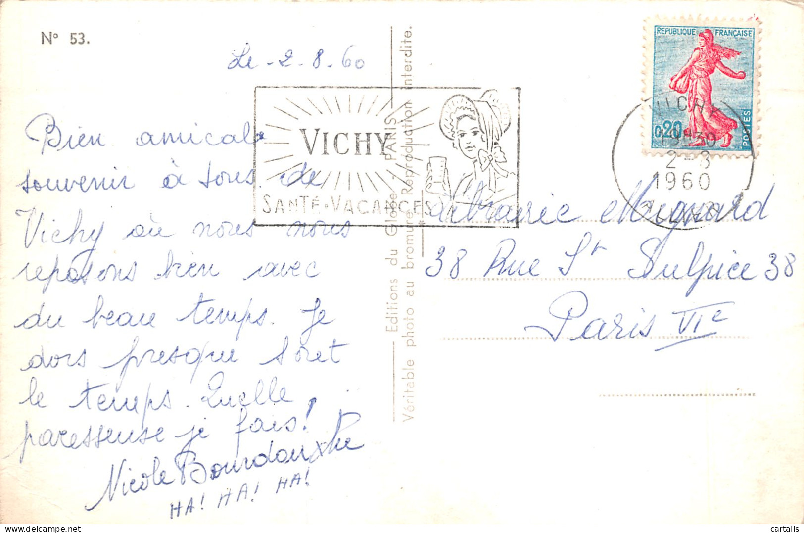 03-VICHY-N°4189-G/0259 - Vichy