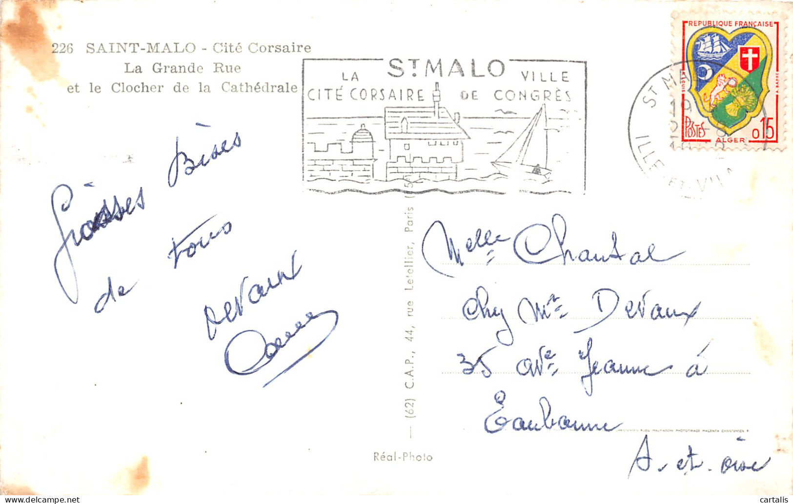 35-SAINT MALO-N°4189-G/0231 - Saint Malo