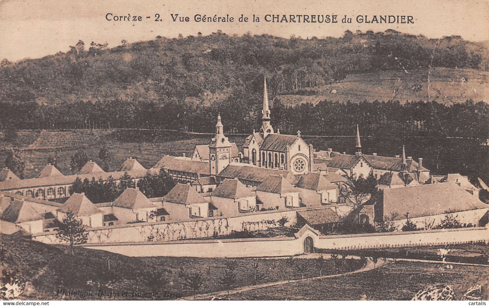 19-BEYSSAC LA CHARTREUSE DU GLANDIER-N°4189-G/0185 - Autres & Non Classés