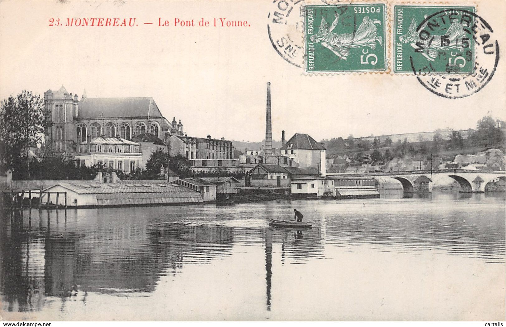 77-MONTEREAU-N°4189-G/0137 - Montereau