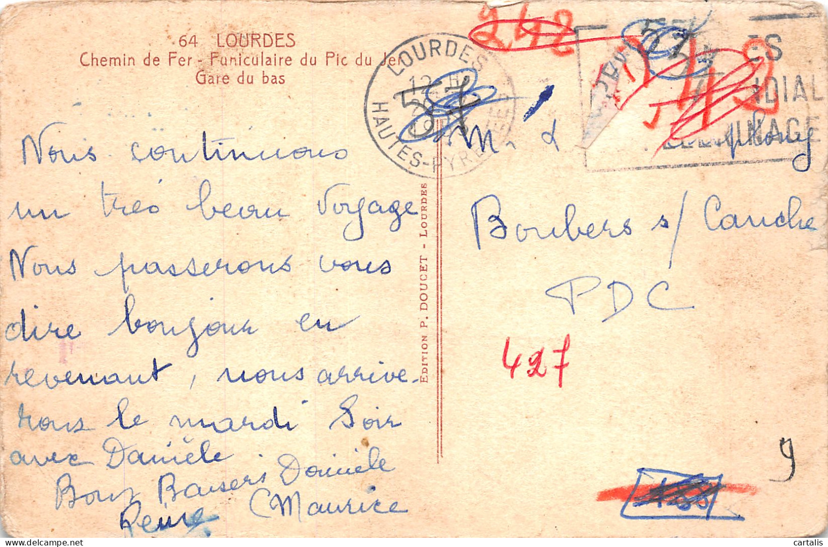 65-LOURDES-N°4189-G/0111 - Lourdes