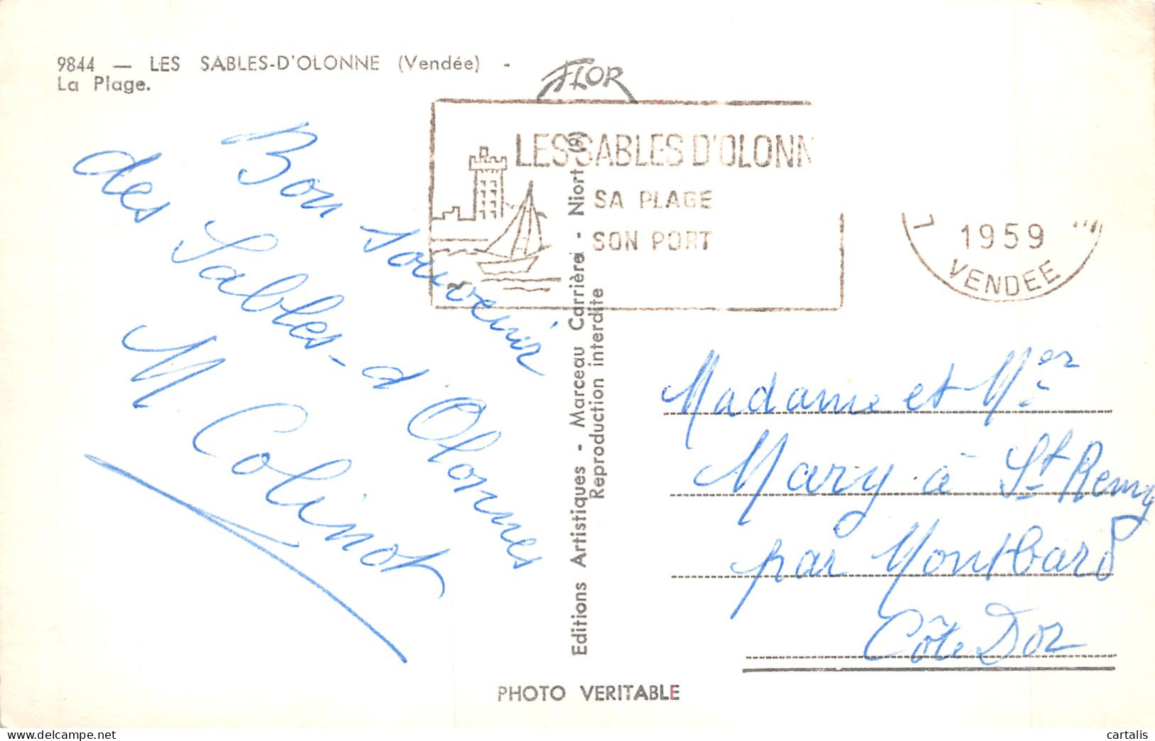 85-LES SABLES D OLONNE-N°4189-G/0087 - Sables D'Olonne