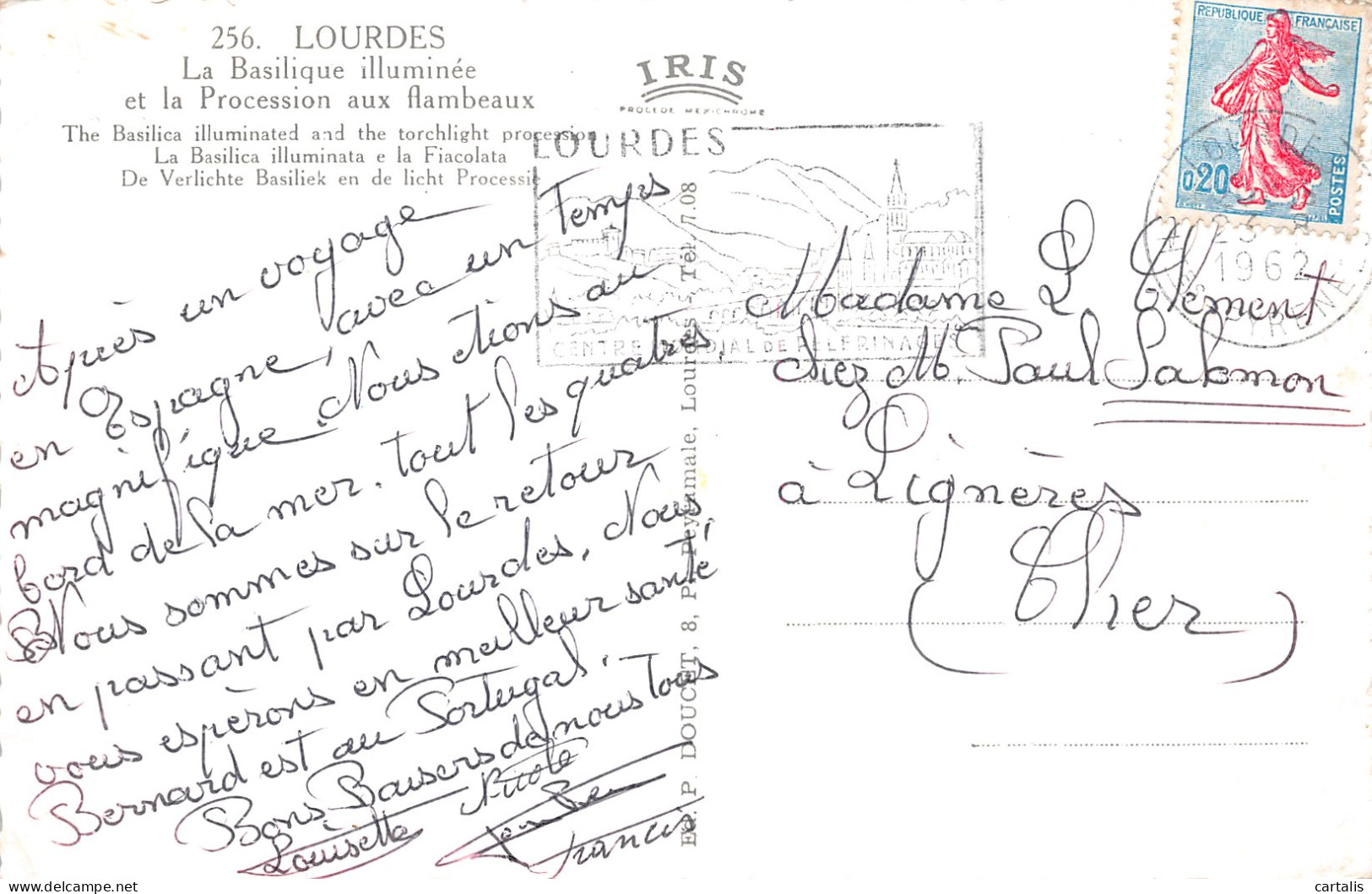 65-LOURDES-N°4189-G/0069 - Lourdes
