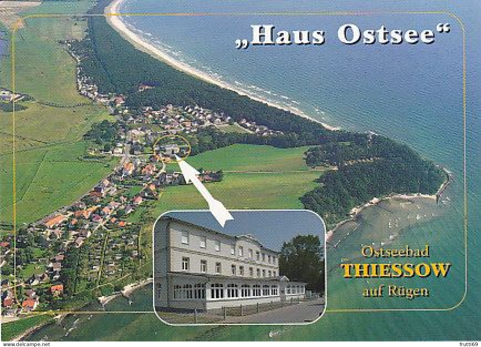 AK 211591 GERMANY - Thiessow - Haus Ostsee - Rügen