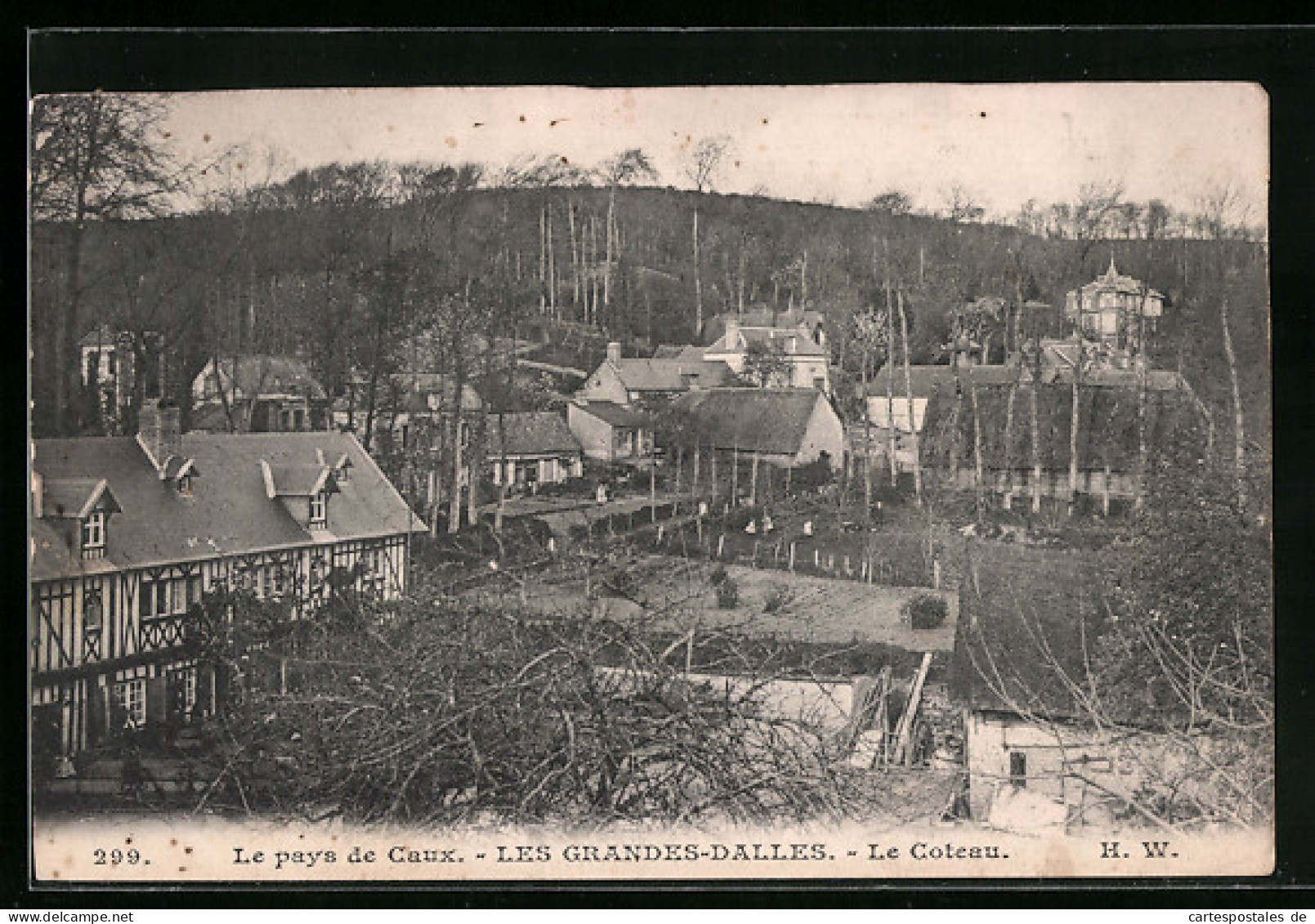 CPA Les Grandes-Dalles, Le Coteau  - Other & Unclassified