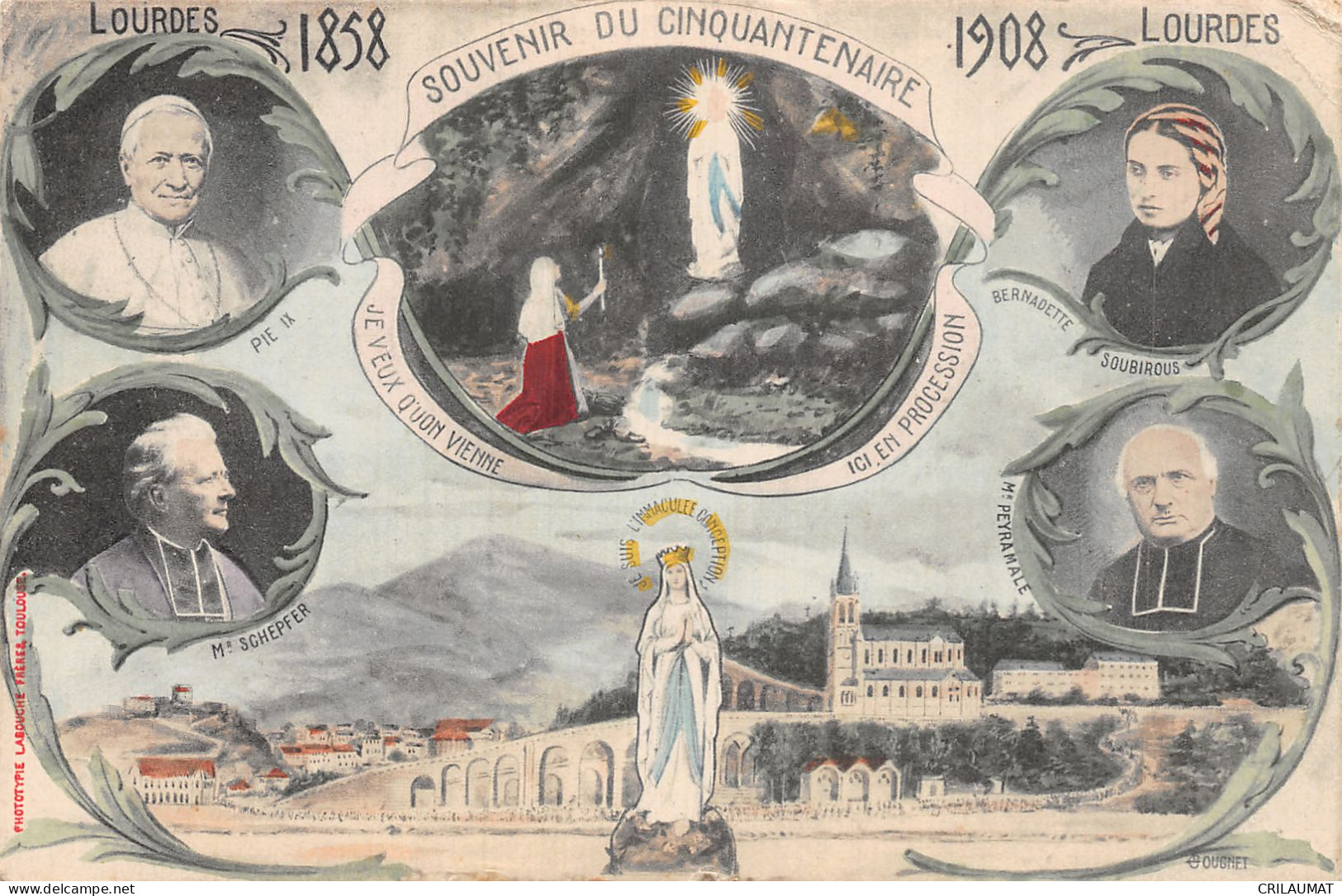 65-LOURDES-N°LP5135-F/0317 - Lourdes