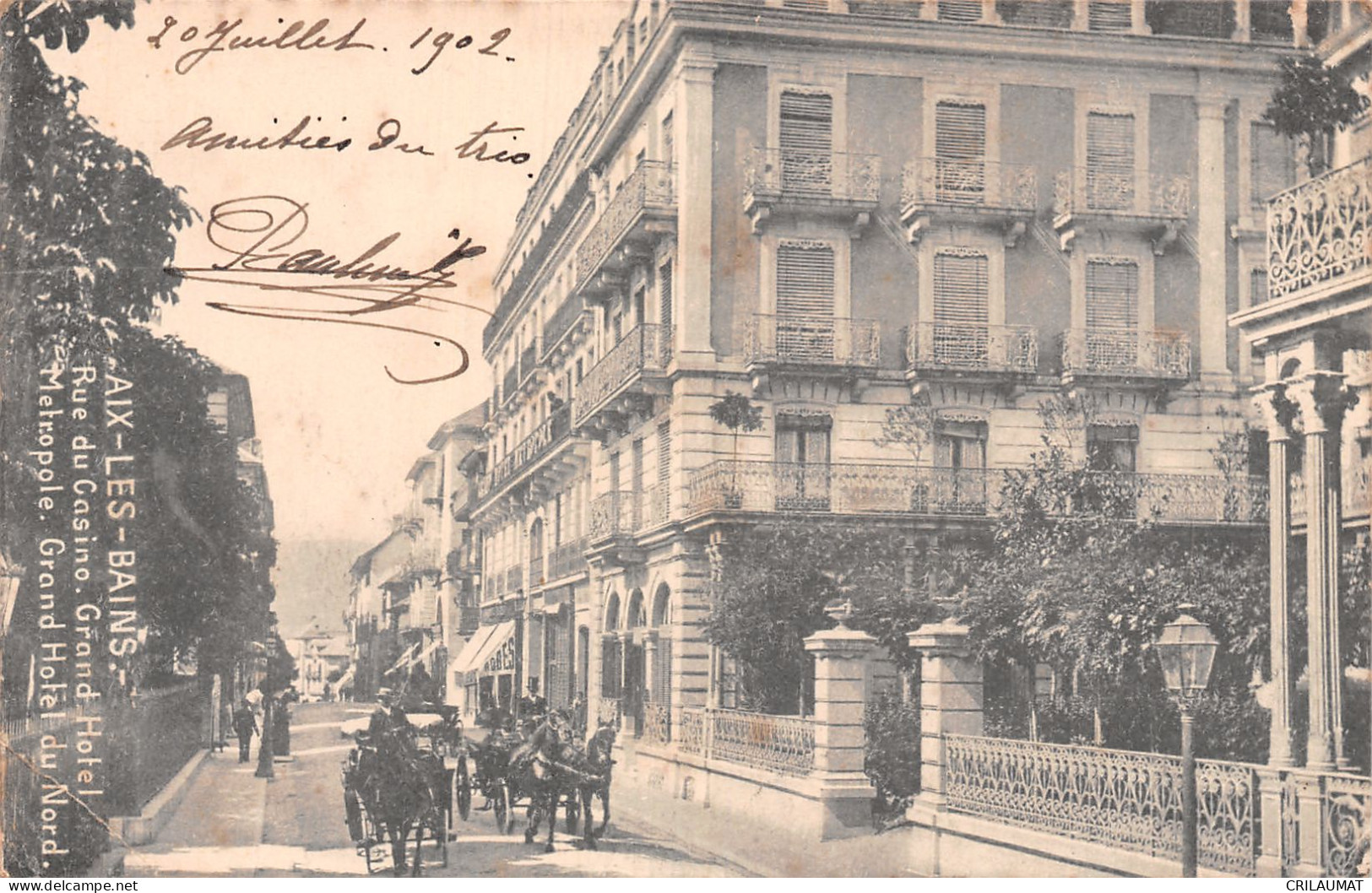 73-AIX LES BAINS-N°LP5135-F/0305 - Aix Les Bains