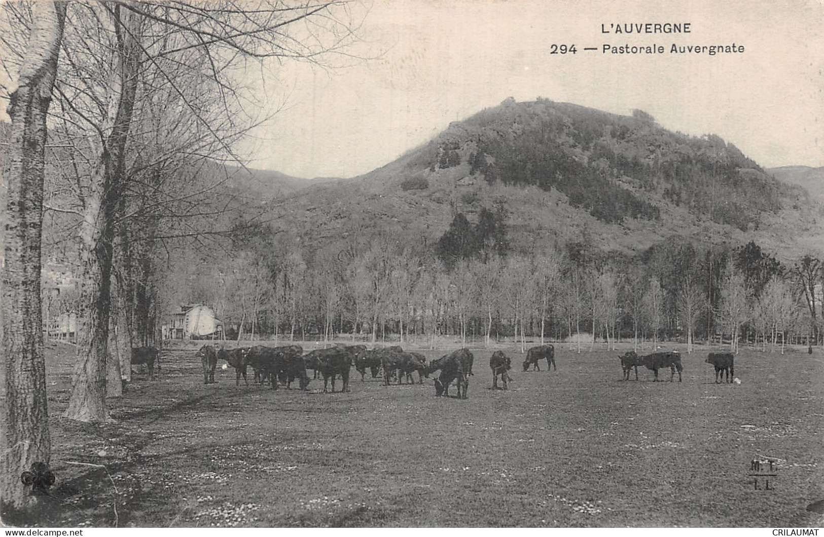 63-AUVERGNE PASTORALE AUVERGNATE-N°LP5135-F/0123 - Andere & Zonder Classificatie