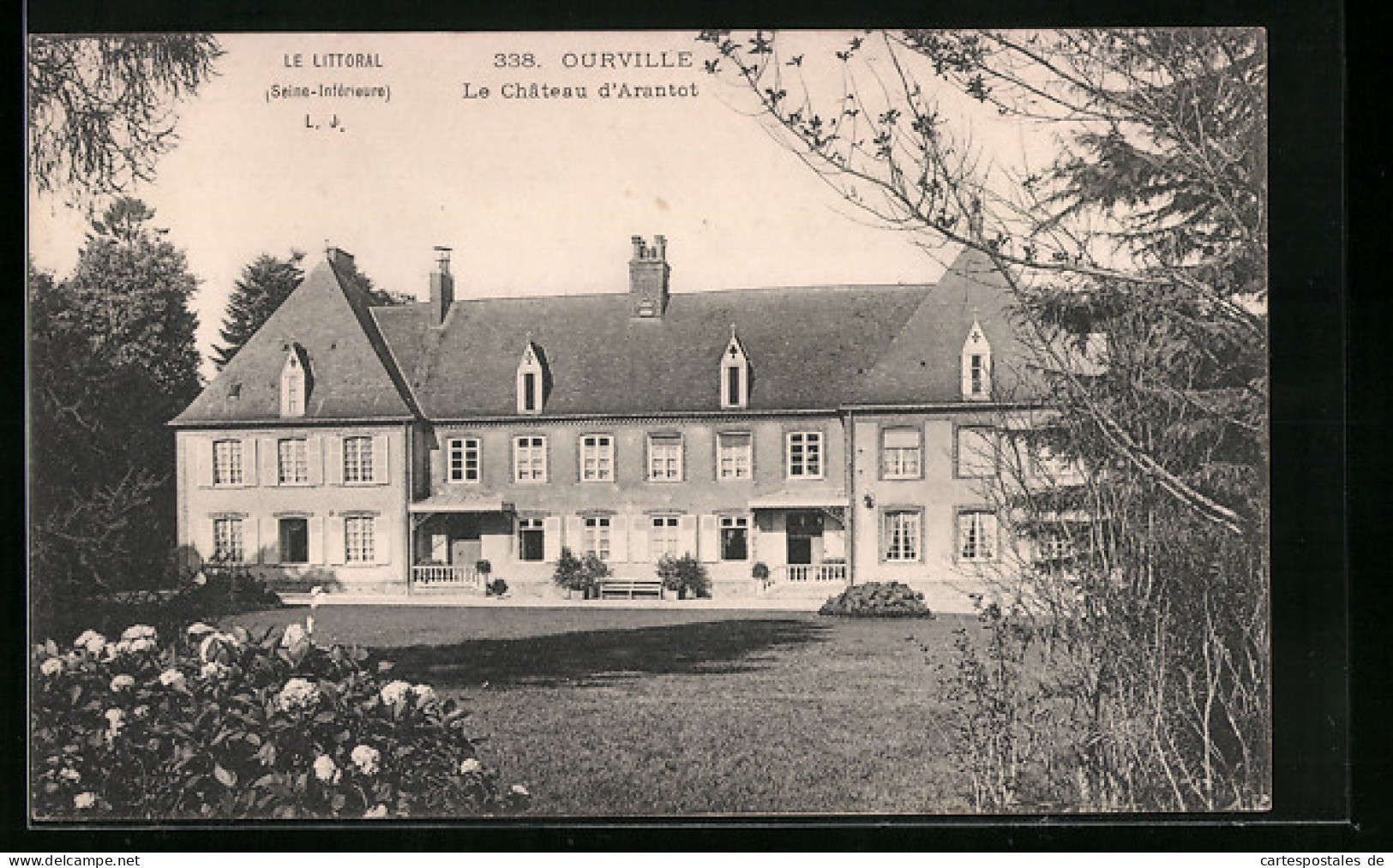 CPA Ourville, Le Chateau D`Arantot  - Andere & Zonder Classificatie