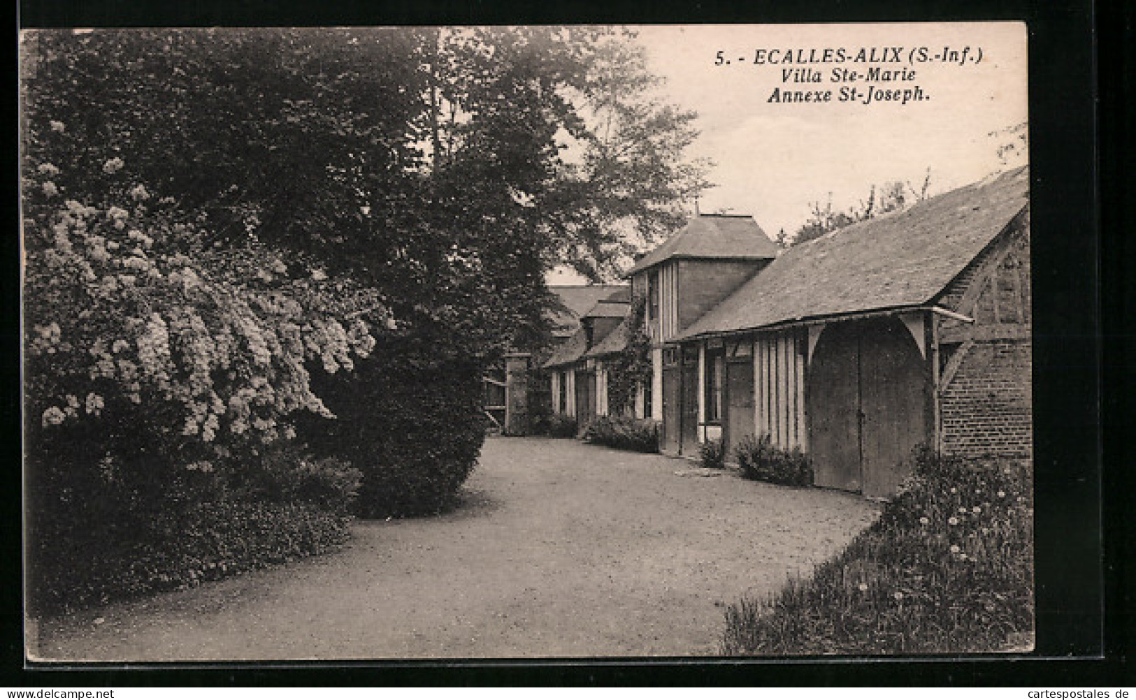 CPA Escalles-Alix, Villa Ste-Marie, Annexe St-Joseph  - Otros & Sin Clasificación