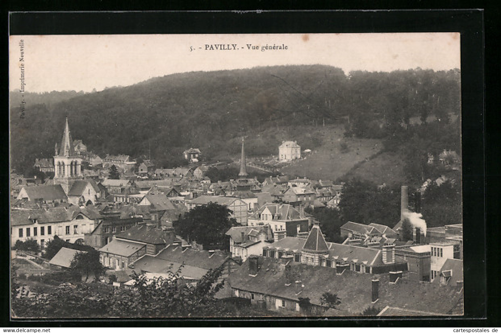 CPA Pavilly, Vue Générale  - Pavilly