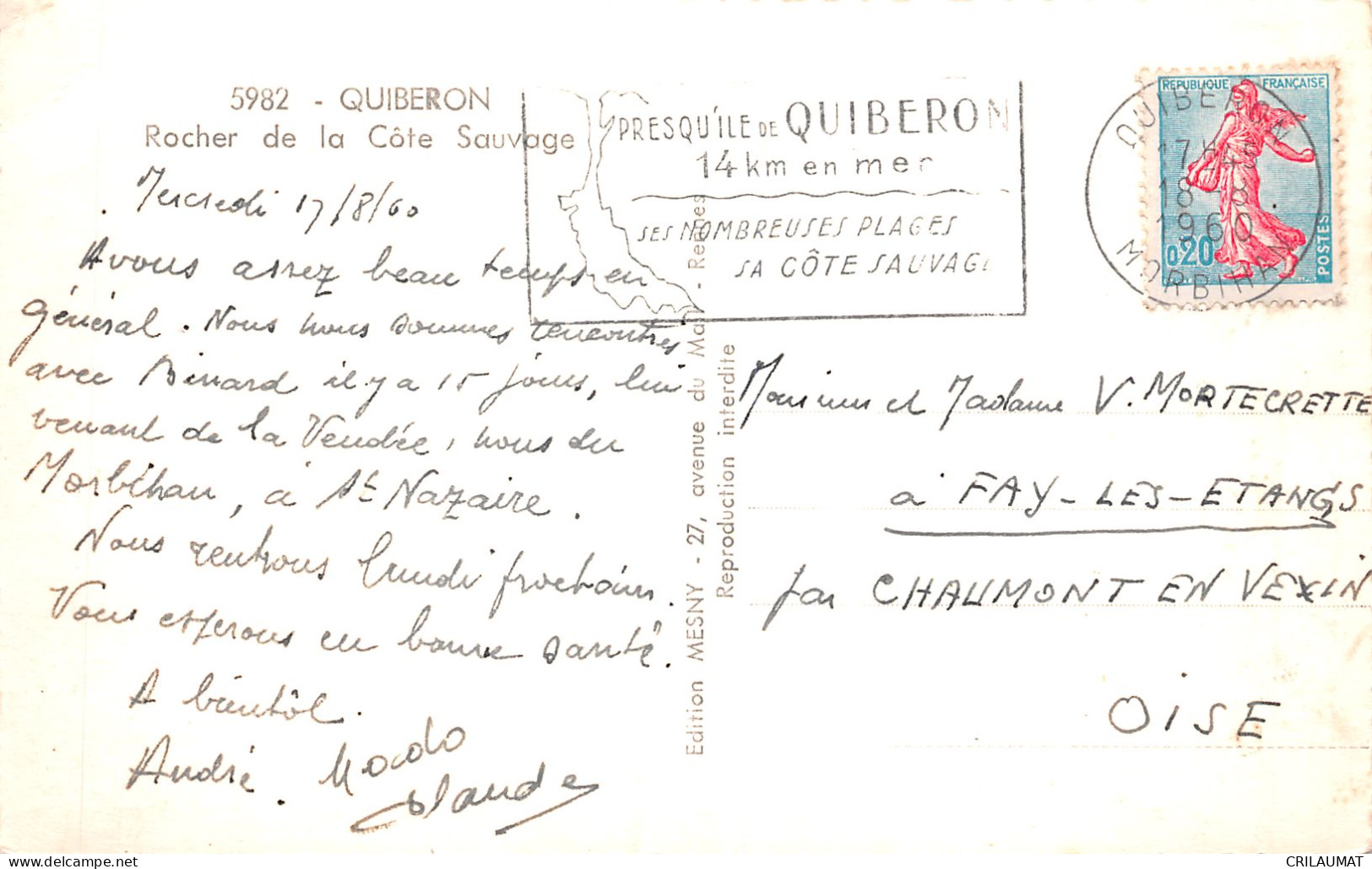 56-QUIBERON-N°LP5135-E/0383 - Quiberon