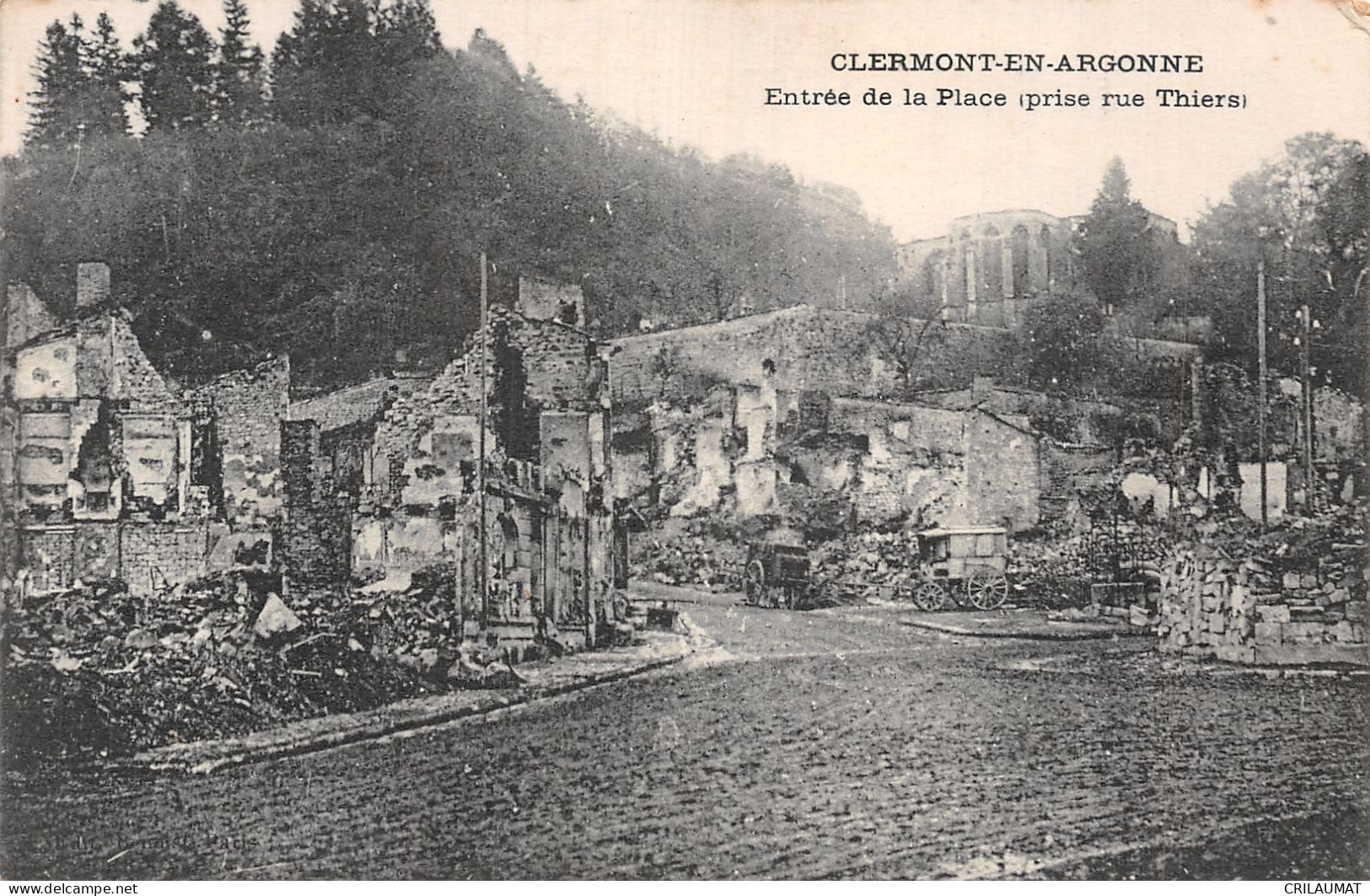 55-CLERMONT EN ARGONNE-N°LP5135-E/0371 - Clermont En Argonne