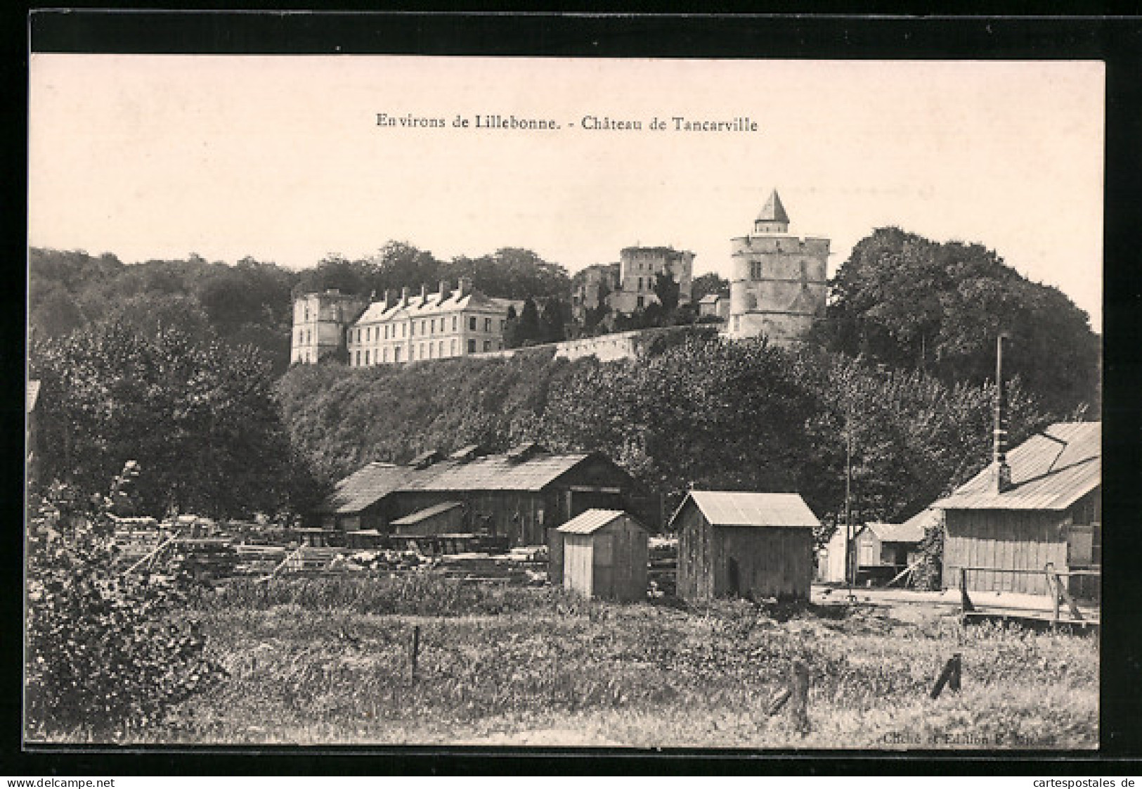 CPA Tancarville, Le Chateau  - Tancarville
