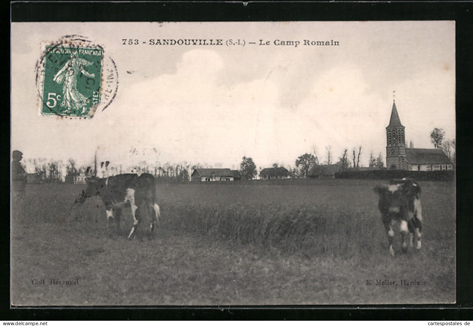 CPA Sandouville, Le Camp Romain  - Sonstige & Ohne Zuordnung