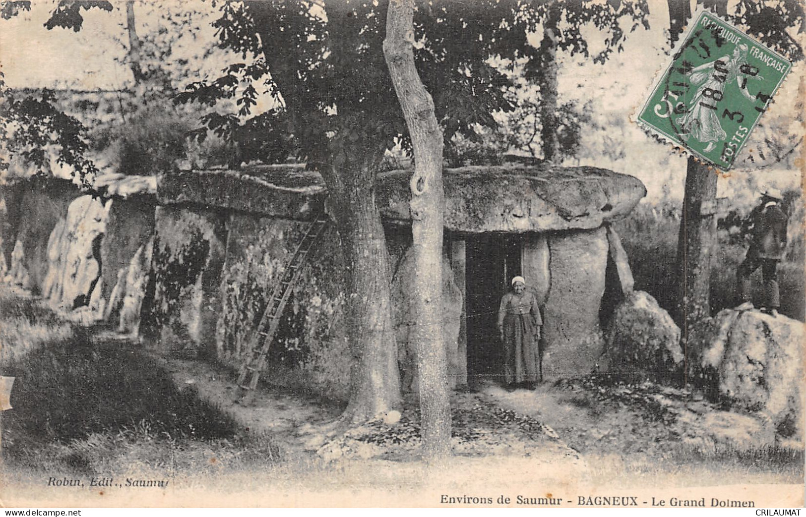 49-BAGNEUX LE GRAND DOLMEN-N°LP5135-E/0295 - Sonstige & Ohne Zuordnung