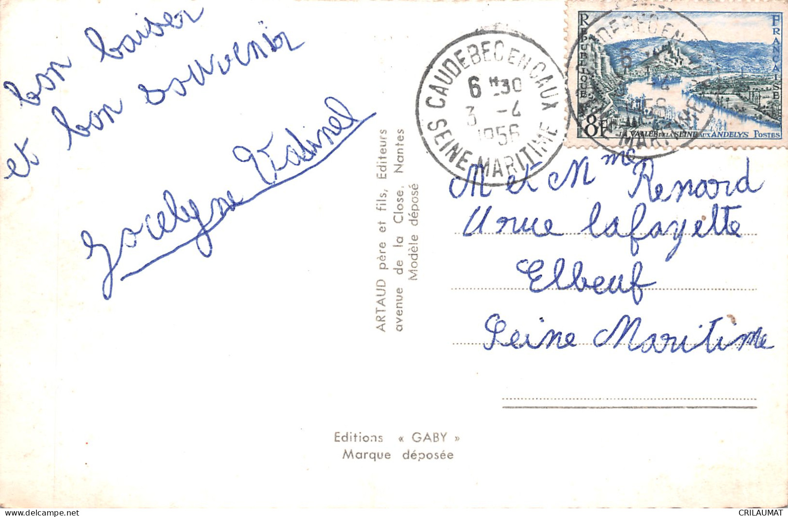 76-CAUDEBEC EN CAUX-N°LP5135-E/0281 - Caudebec-en-Caux