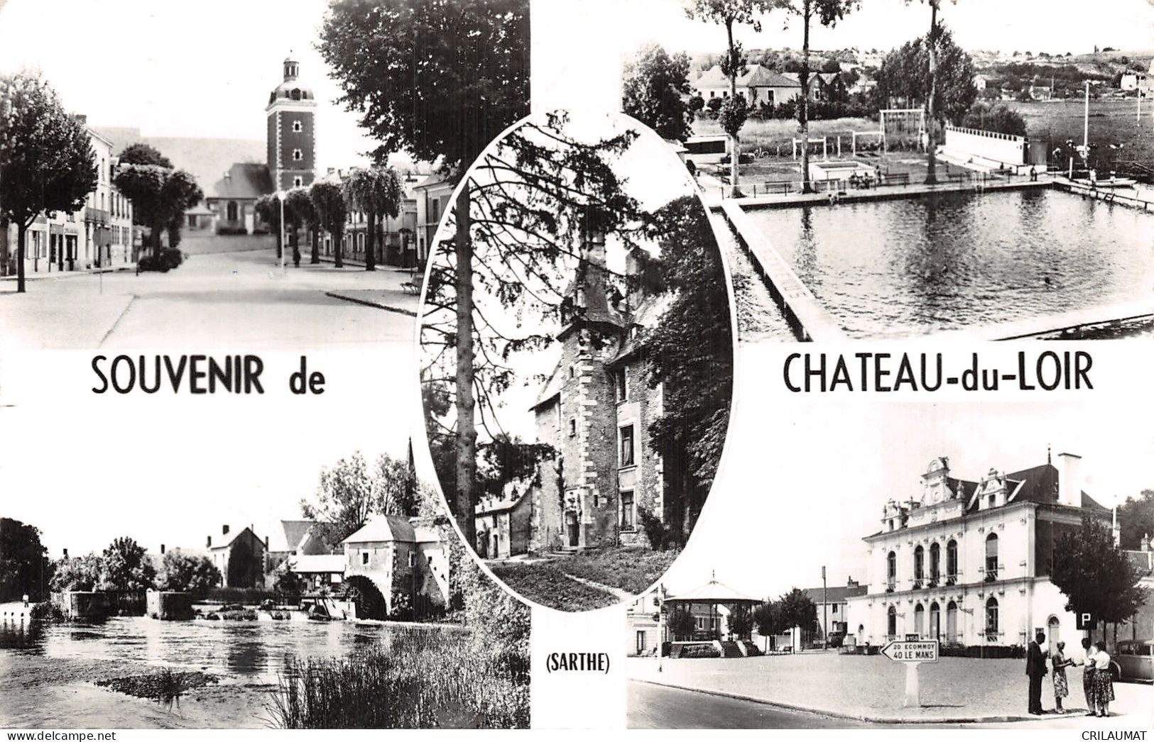 72-CHÂTEAU DU LOIR-N°LP5135-E/0271 - Chateau Du Loir