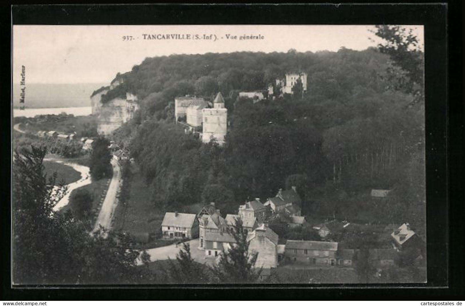 CPA Tancarville, Vue Générale  - Tancarville
