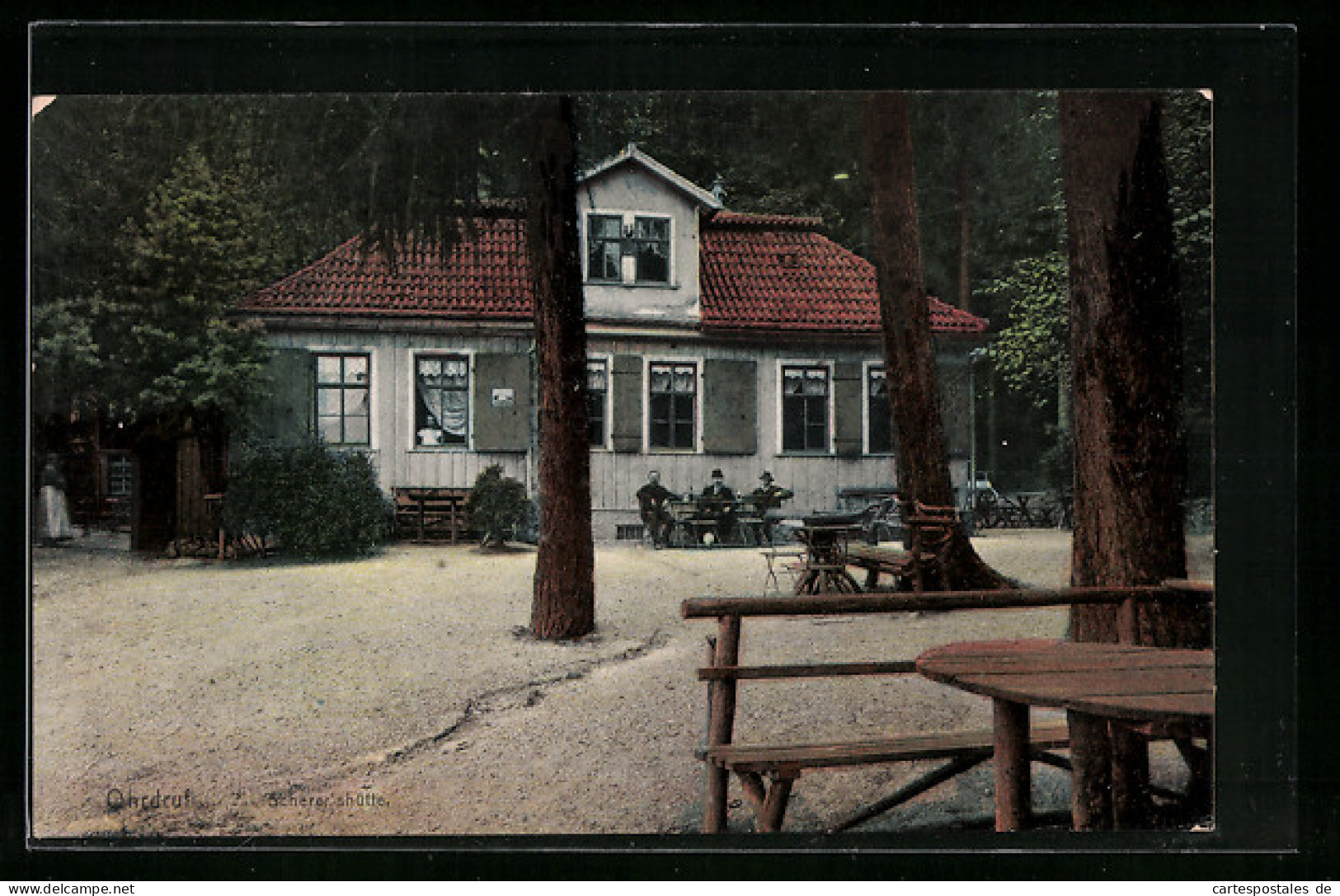 AK Ohrdruf, Gasthaus Scherershütte  - Otros & Sin Clasificación