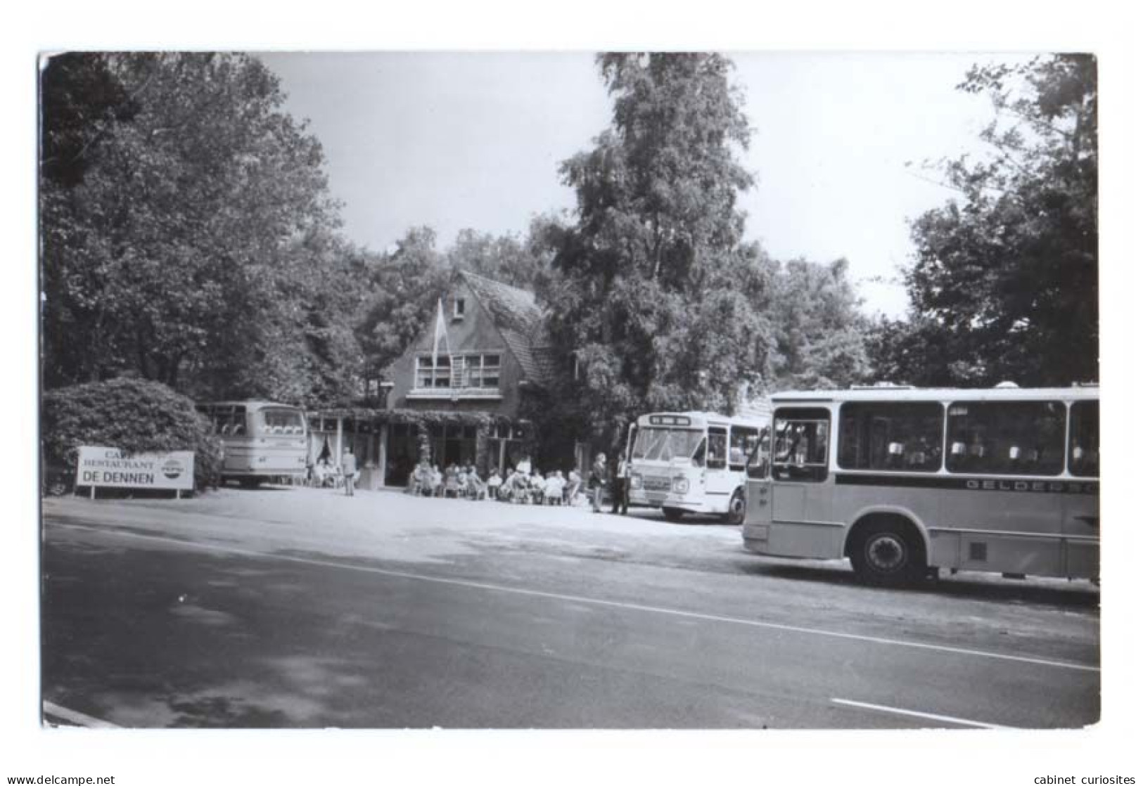 RENSWOUDE - Café Restaurant De Dennen - Uitg Emdeeha - Bus - Autocar - Animée - Autres & Non Classés