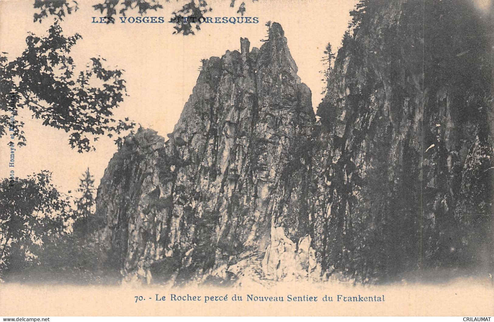 88-SENTIER DU FRANKENTAL LE ROCHER PERCE-N°LP5135-D/0323 - Autres & Non Classés