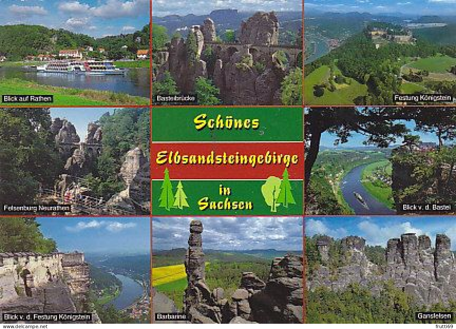 AK 211592 GERMANY - Elbsandsteingebirge - Sonstige & Ohne Zuordnung