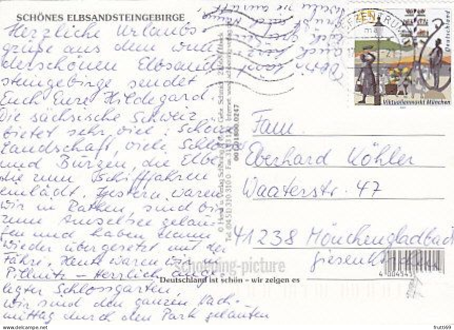 AK 211592 GERMANY - Elbsandsteingebirge - Sonstige & Ohne Zuordnung