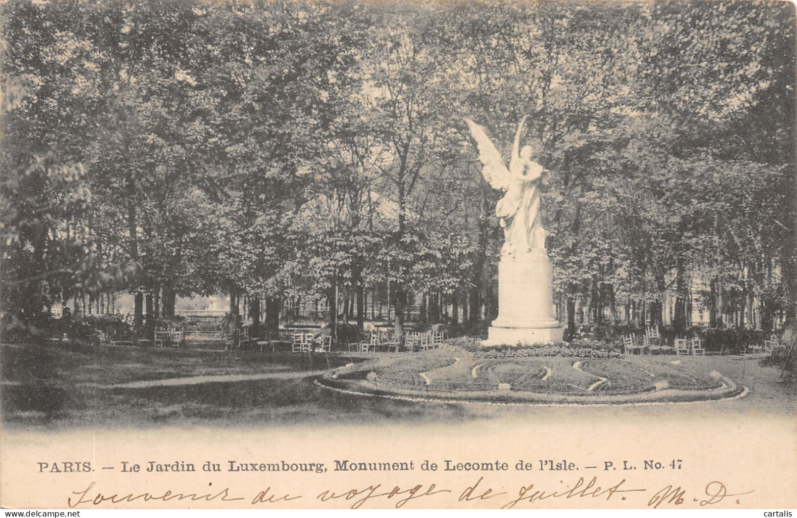 75-PARIS JARDIN DU LUXEMBOURG-N°4190-C/0361 - Parks, Gärten