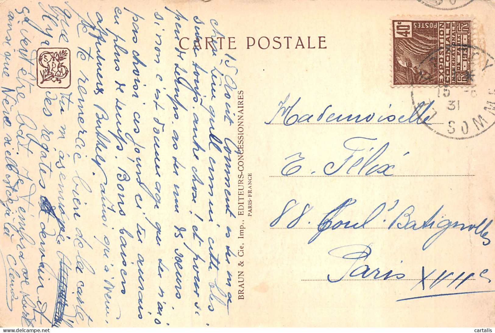 75-PARIS EXPO COLONIALE INTERNATIONAL PAYS BAS-N°4190-C/0345 - Expositions