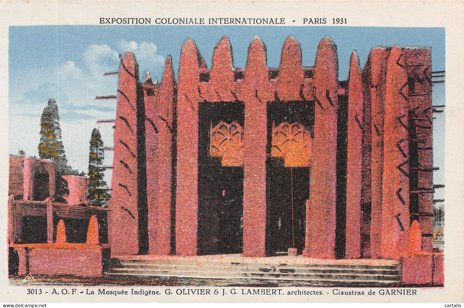 75-PARIS EXPO COLONIALE INTERNATIONALE PALAIS DE L A O F-N°4190-C/0205 - Expositions