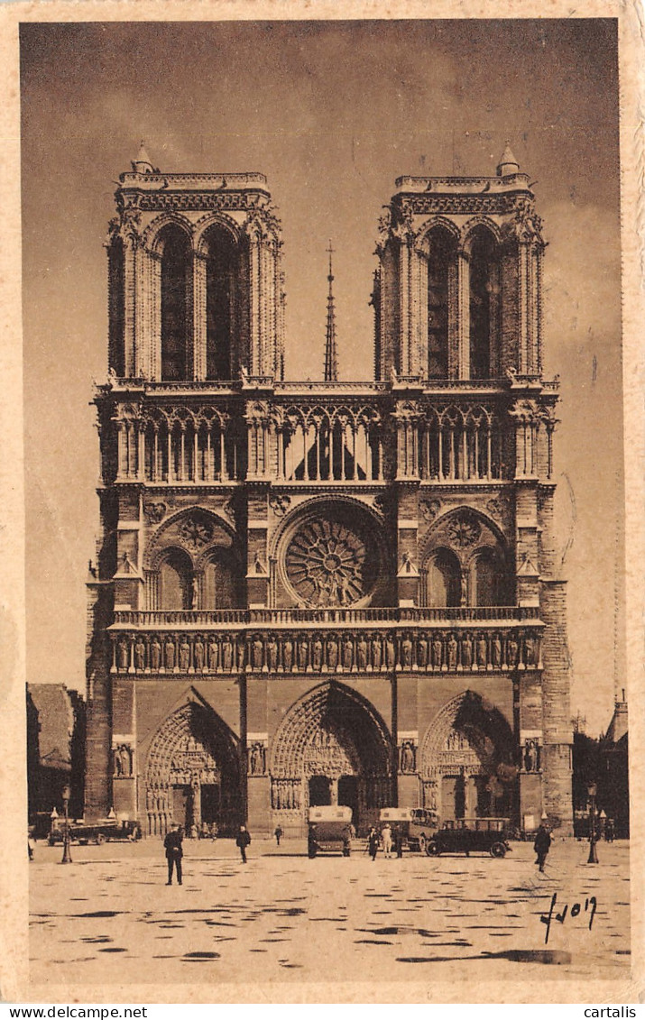 75-PARIS NOTRE DAME-N°4190-C/0177 - Notre Dame De Paris