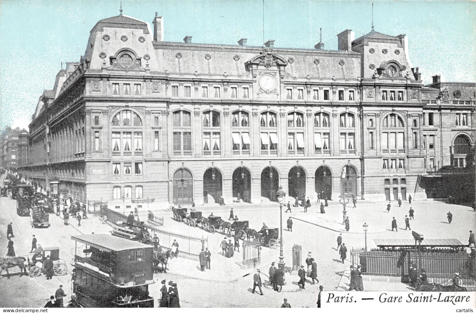 75-PARIS GARE SAINT LAZARE-N°4190-C/0143 - Métro Parisien, Gares