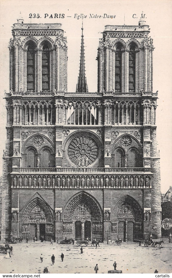 75-PARIS NOTRE DAME-N°4190-C/0129 - Notre Dame De Paris